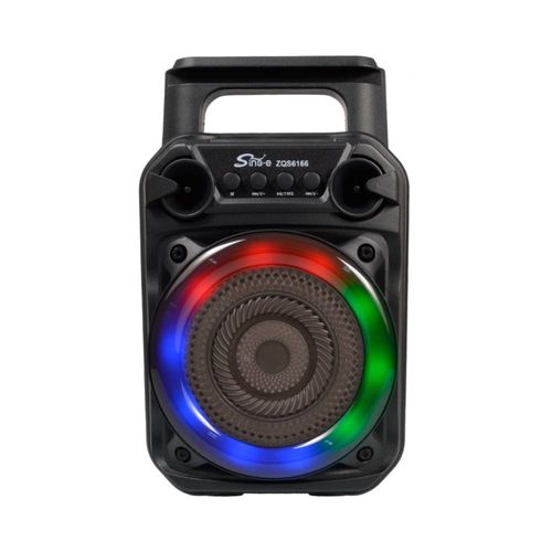PARLANTE KARAOKE SING-E ZQS6166 CON BLUETOOTH LUCES Y MICROFONO